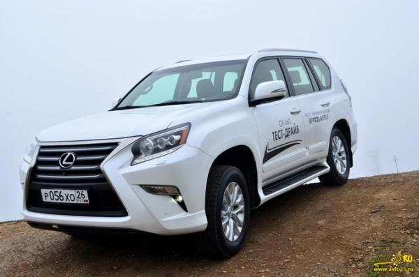 Фейслифтинг Lexus GX 460 – комфорт и брутальность: тест-драйв